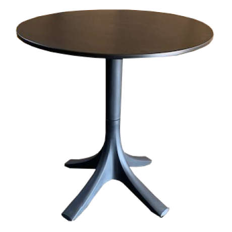 Canard 700mm Round  Polypropylene Cafe Table "Black"